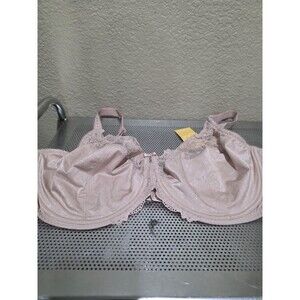 Delimira Blush Pink Underwired T-shirt Bra Women's 48DD NEW